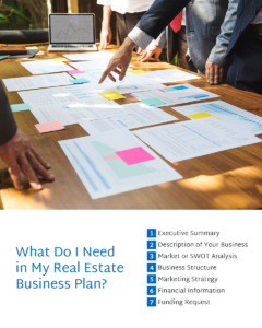 what do I need in my real estate business plan