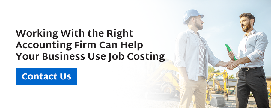 contact a firm who are experts in job costing