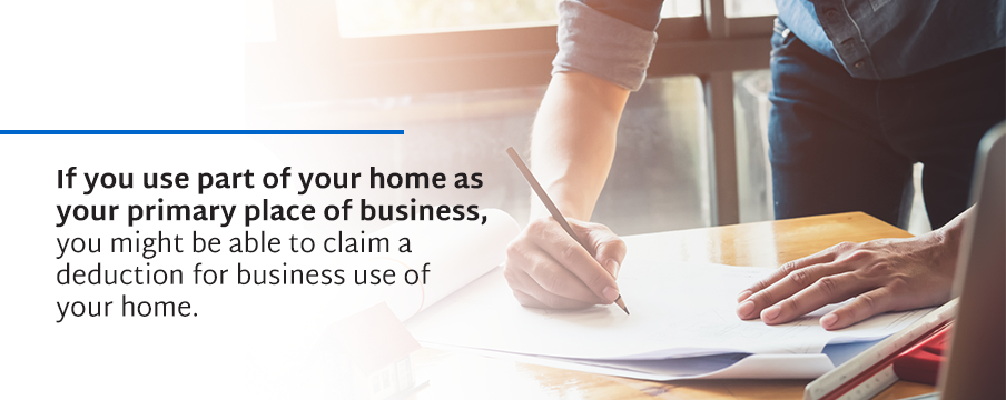 Use Your Home As Your Primary Place Of Business